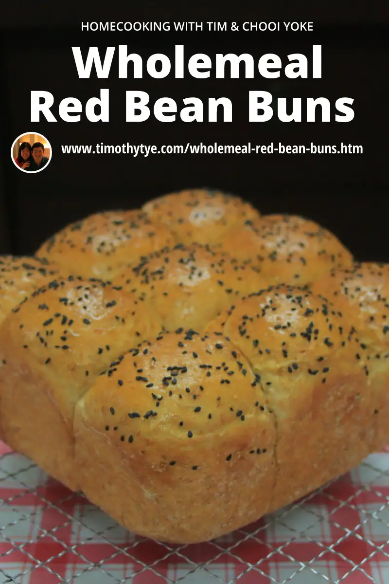 Wholemeal Red Bean Buns