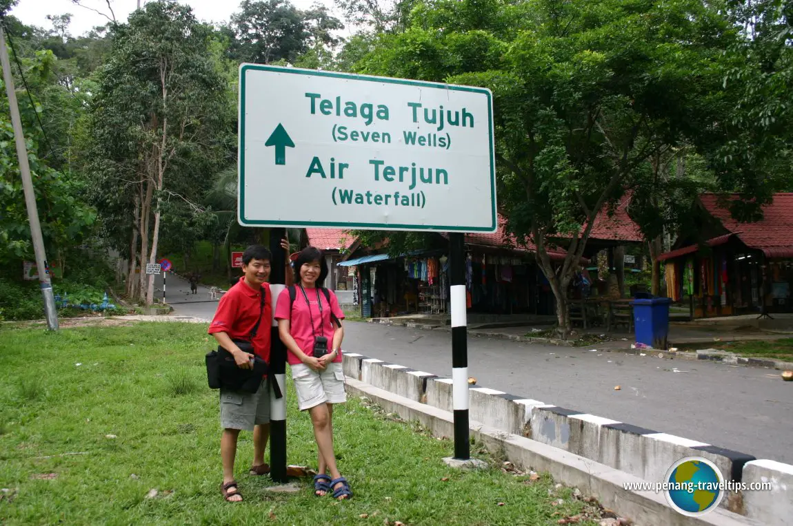 Telaga Tujuh Waterfall, Langkawi, Malaysia