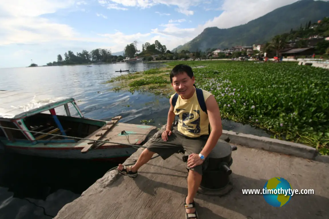 Tim in Lake Toba